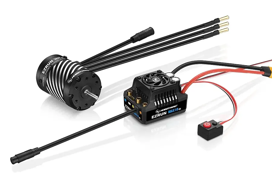 Hobbywing Max10 G2 80A ESC &amp;amp; 3652SD 5400Kv Brushless Motor Combo image 134698