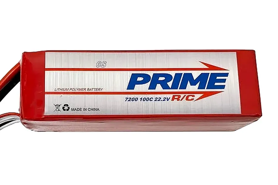 Prime RC 22.2v 7200mAh 100C LiPo Battery image 134700