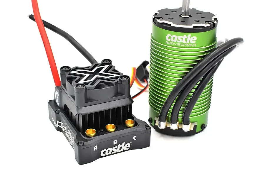 Castle Creations 1717 1650Kv Sensored Motor &amp;amp; Mamba Monster ESC Combo image 134709