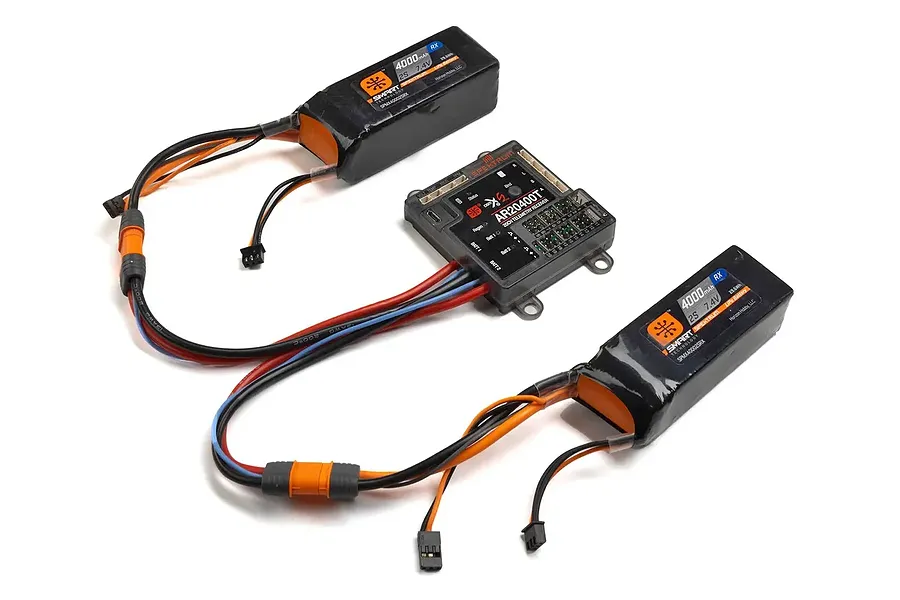 Spektrum AR20400T 2.4Ghz 20ch PowerSafe Telemetry Receiver Set image 134712