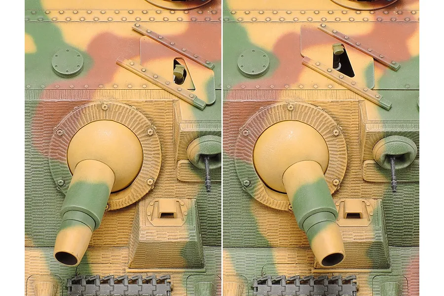 Tamiya 1/35 German Sturmpanzer IV Brummbar (Sd.Kfz.166) Spate Produktion Scaled Plastic Model Kit image 134806