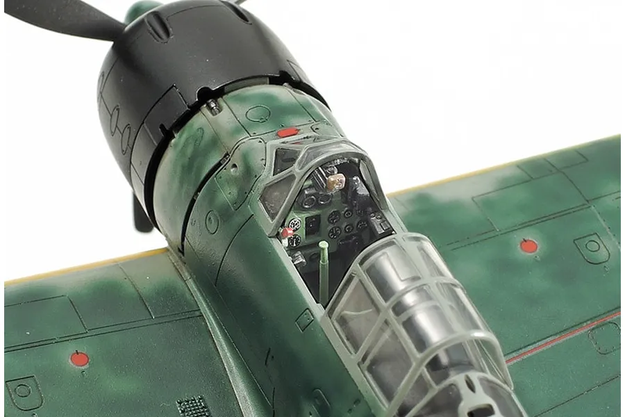 Tamiya 1/72 Mitsubishi A6M3/3a Model 22 Zeke Zero Fighter Scaled Plastic Model Kit image 134822