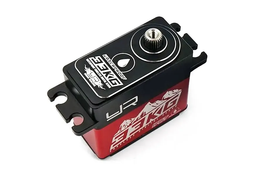 Yeah Racing Red Aluminium Standard Coreless 33kg 8.4v Steel Geared Waterproof Servo image 134831