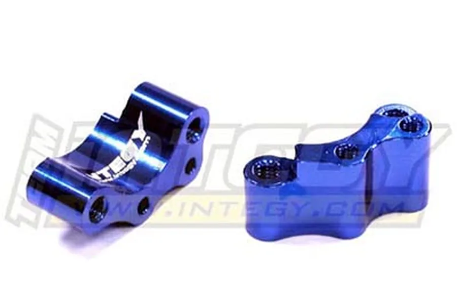 Integy Blue Aluminium Nitro Firestorm Engine Mounts 2Pcs image 13486