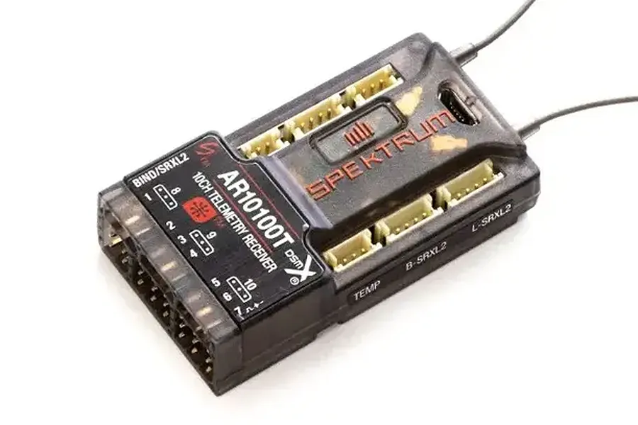Spektrum 2.4Ghz 10ch Receiver w/ Telemetry image 134851