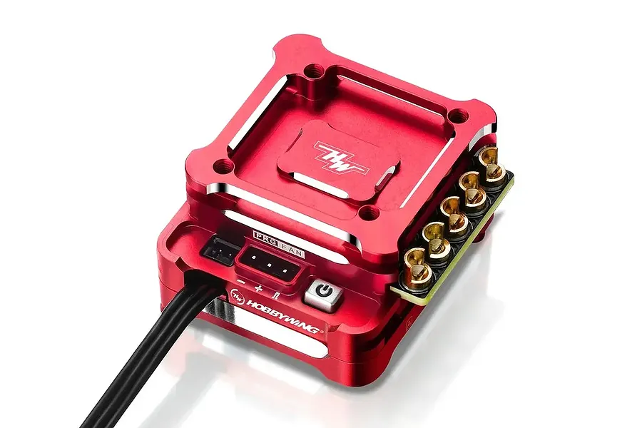 Hobbywing Xerun XD10 Pro Drift 100A Brushless ESC - Red Passion Edition image 134861