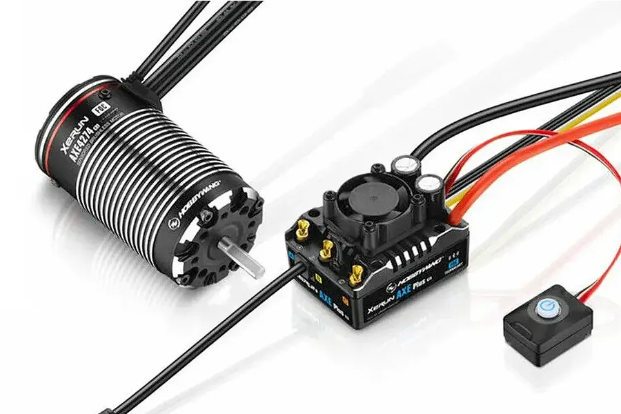 Hobbywing Xerun AXE Plus R3 135A ESC and AXE 4274SD 1700Kv Sensored Brushless Motor Combo image 134869
