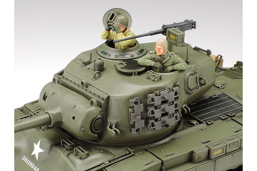 Tamiya 1/35 U.S. M26 Pershing Medium Tank Scaled Plastic Model Kit image 134876