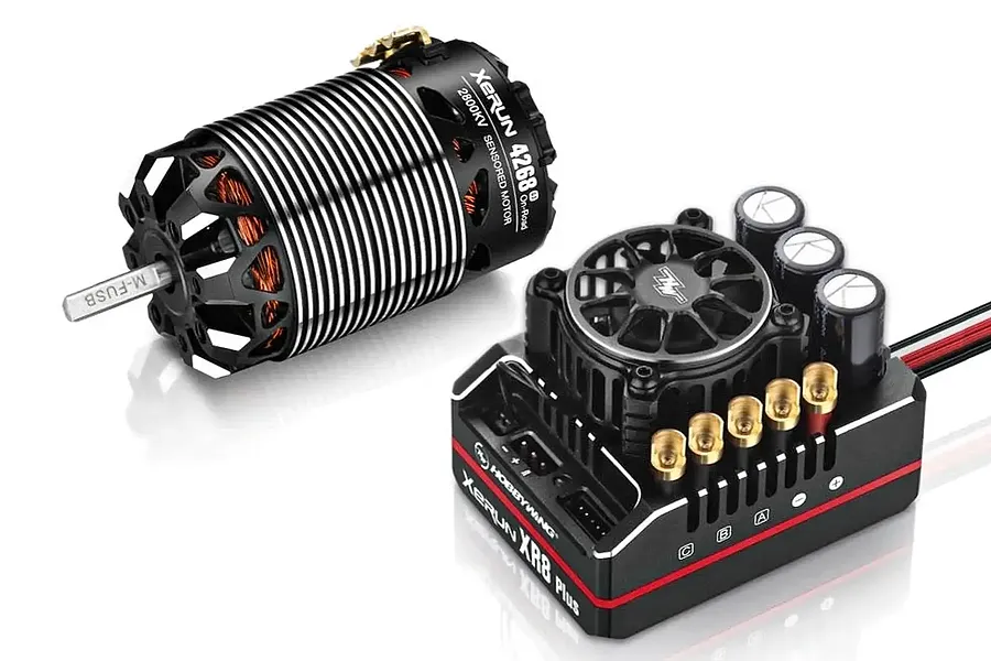 Hobbywing XR8 Plus G2S 4268 &amp;amp; 2000Kv Onroad Brushless Motor &amp;amp; ESC Combo image 134925