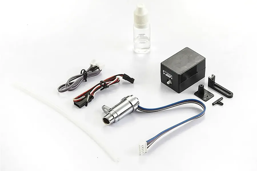 Killerbody 1/10 Smokey Exhaust Pipe w/ LED Light Unit Set image 134935