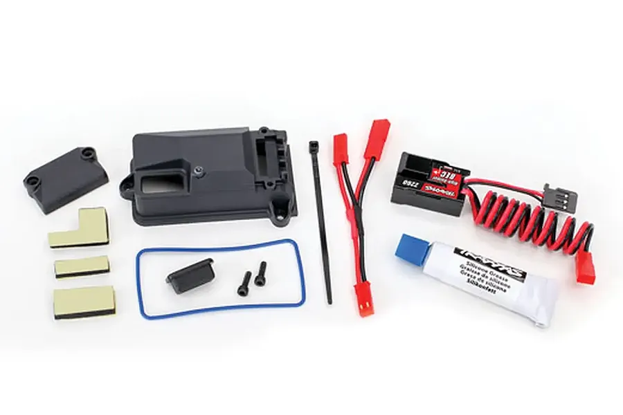 Traxxas Complete BEC Assembly w/ Receiver Box and Seals image 134943