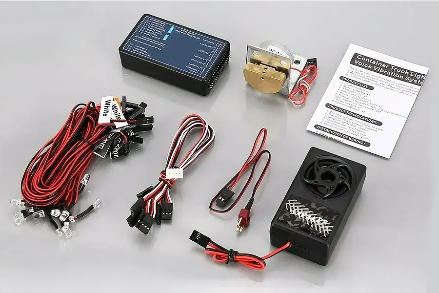 G.T. Power 1/14 Truck LED Lighting, Sound &amp;amp; Vibration System image 134955