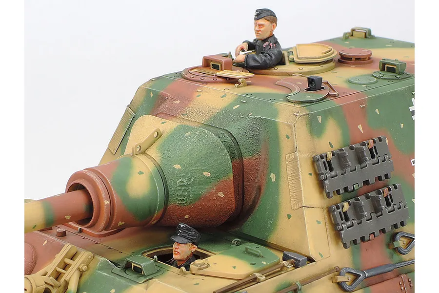 Tamiya 1/35 German Panzerjager Jagdtiger (Sk.Kfz.186) Fruhe Production Tank Scaled Plastic Model Kit image 134974