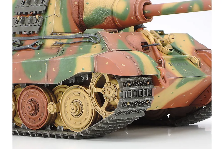 Tamiya 1/35 German Panzerjager Jagdtiger (Sk.Kfz.186) Fruhe Production Tank Scaled Plastic Model Kit image 134977