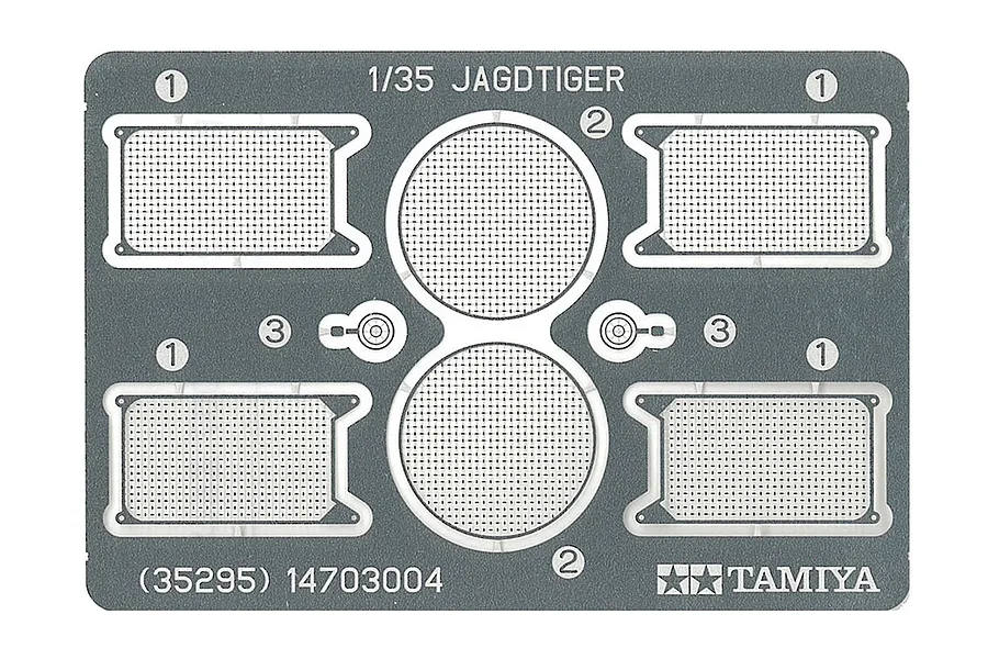 Tamiya 1/35 German Panzerjager Jagdtiger (Sk.Kfz.186) Fruhe Production Tank Scaled Plastic Model Kit image 134979