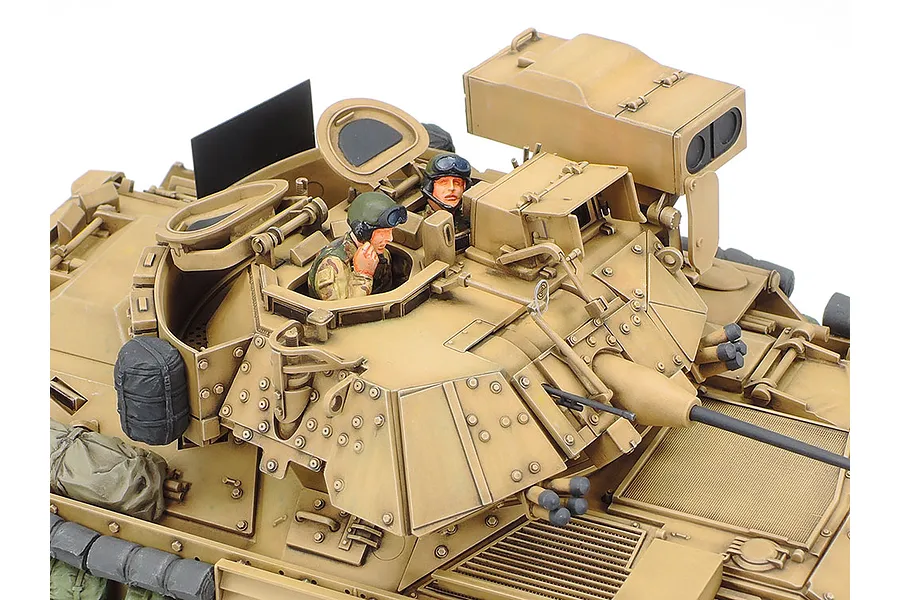 Tamiya 1/35 U.S. M2A2 ODS Assault Vehicle Scaled Plastic Model Kit image 134986