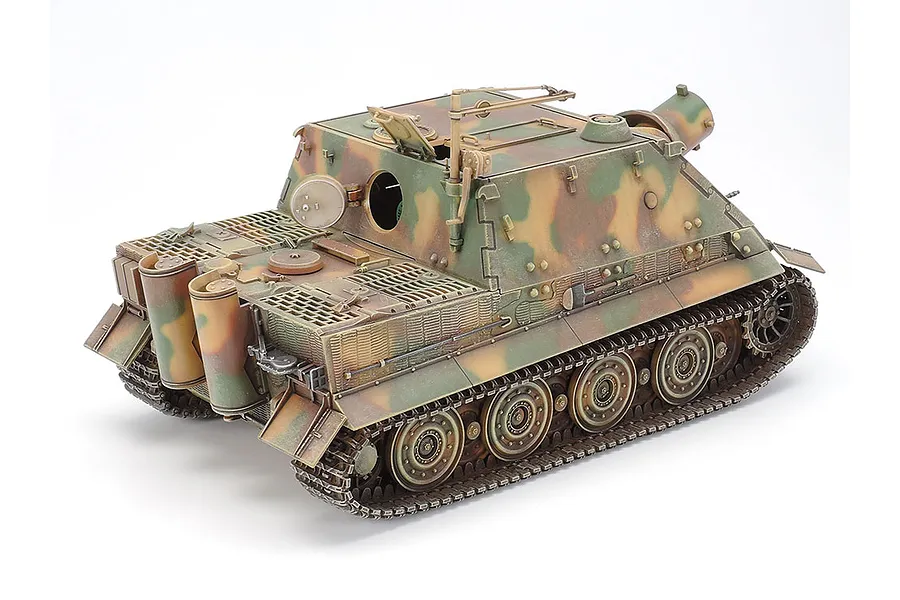 Tamiya 1/35 German Sturmtiger 38cm Assault Mortar Scaled Plastic Model Kit image 135201