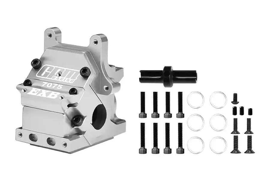 GPM Aluminium Front or Rear Gearbox Housing - Silver image 135216