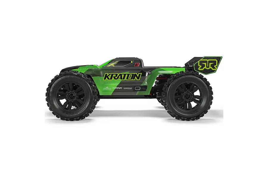 ARRMA Kraton 6S V6 BLX RC Truggy Electric Brushless 4WD 1/8 Scale RTR - Green image 135280