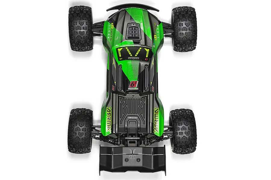 ARRMA Kraton 6S V6 BLX RC Truggy Electric Brushless 4WD 1/8 Scale RTR - Green image 135284