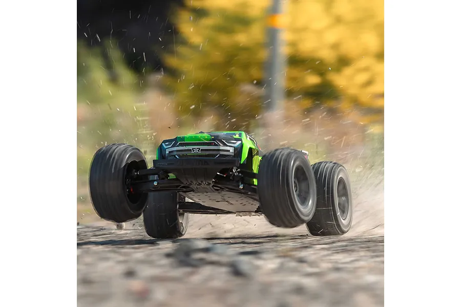 ARRMA Kraton 6S V6 BLX RC Truggy Electric Brushless 4WD 1/8 Scale RTR - Green image 135287