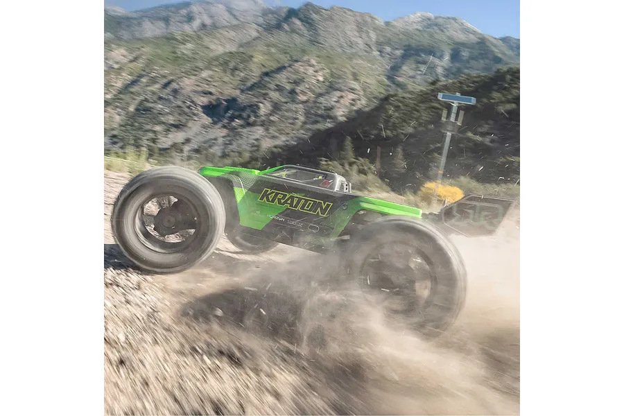 ARRMA Kraton 6S V6 BLX RC Truggy Electric Brushless 4WD 1/8 Scale RTR - Green image 135288