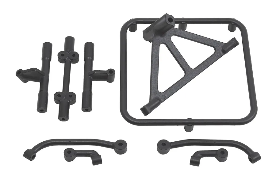 RPM Black Slash 2WD/Slash 4WD Dual Spare Tyre Carrier image 13530