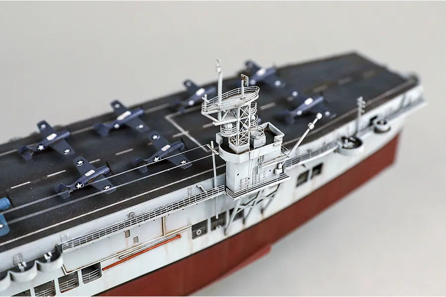 Trumpeter 1/350 USS CVE-26 Sangamon Scaled Plastic Model Kit image 135342