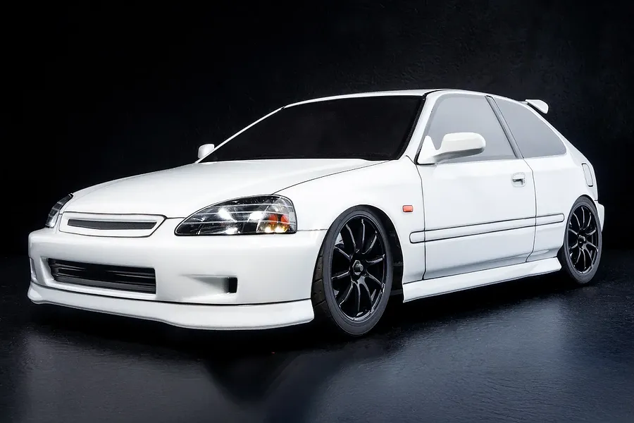 MST TCR-FF EK9 RC Car Electric 2WD 1/10 Scale RTR - White image 135407