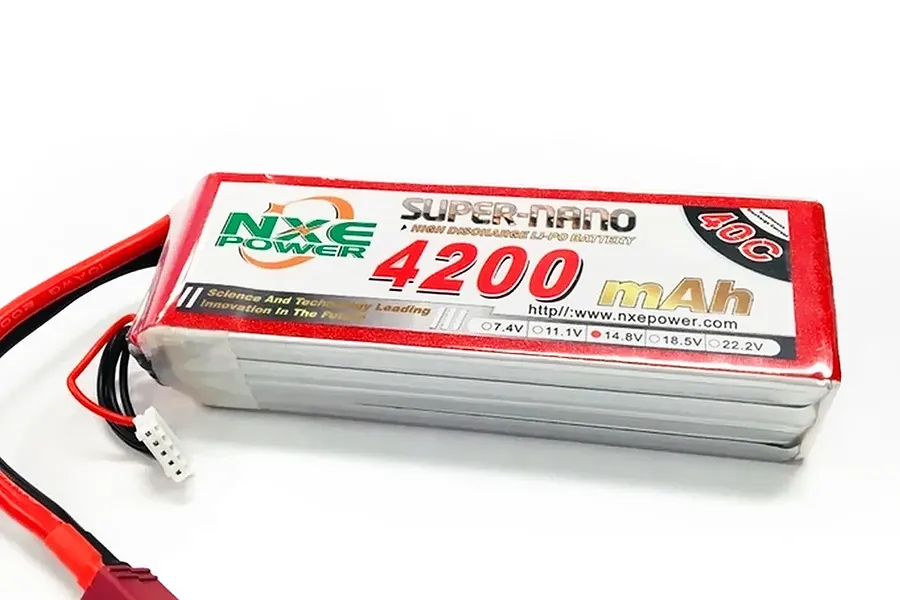 NXE 14.8v 4200mAh 40C LiPo Battery image 135422