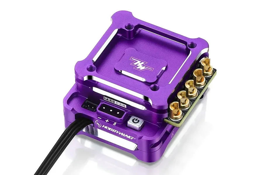 Hobbywing Xerun XD10 Pro Drift 100A Brushless ESC - Purple Spirit Edition image 135423