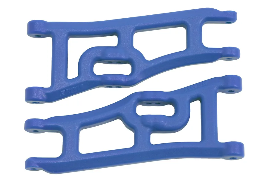 RPM Blue E-Rustler/E-Stampede 2WD Wide Front Lower Suspension Arms image 13547