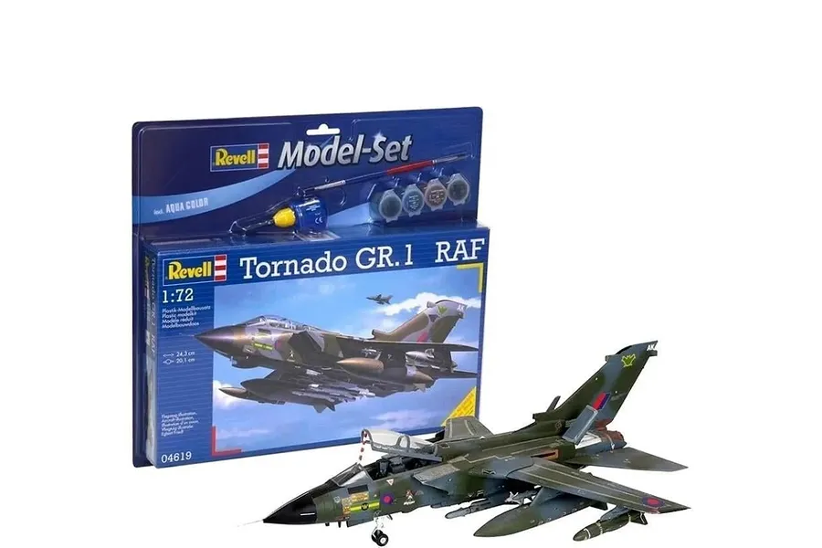 Revell 1/72 Tornado GR1 RAF Fighter Scaled Plastic Model Set image 135567