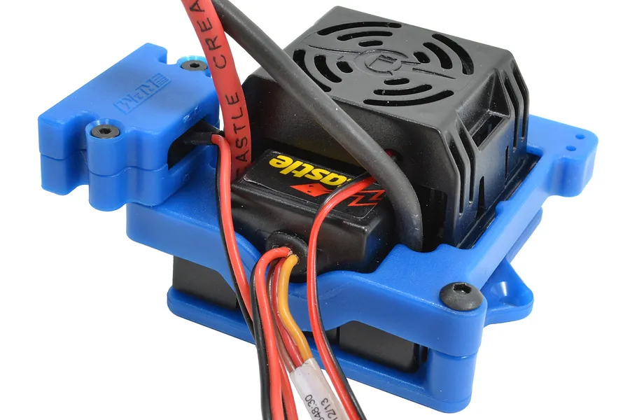 RPM Blue Castle Sidewinder 3/SCT ESC Cage/Mount Set image 13562