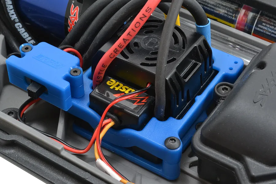 RPM Blue Castle Sidewinder 3/SCT ESC Cage/Mount Set image 13563