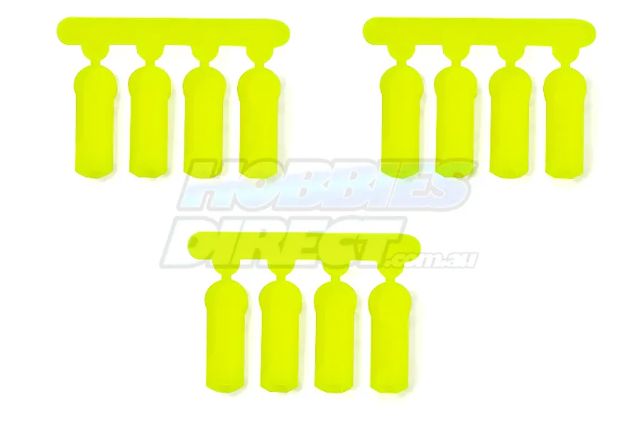 RPM Yellow HPI/Losi/Associated 4.3mm Ball &amp;amp; 3mm/4-40 Thread Rod Ends 12Pcs image 13569
