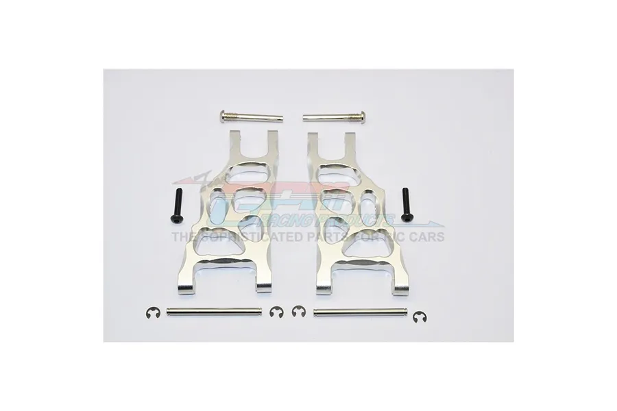 GPM Aluminium Front Suspension Arms 2Pcs - Silver image 135700