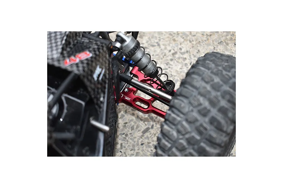 GPM Aluminium Rear Lower Suspension Arms 2Pcs - Red image 135715