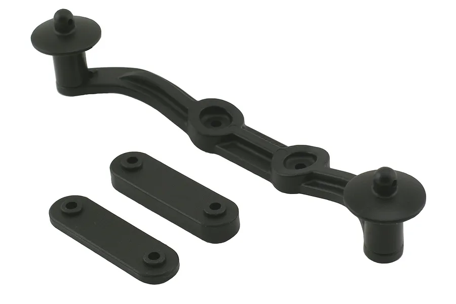 RPM Black Slash 4WD Adjustable Height Body Mounts image 13593