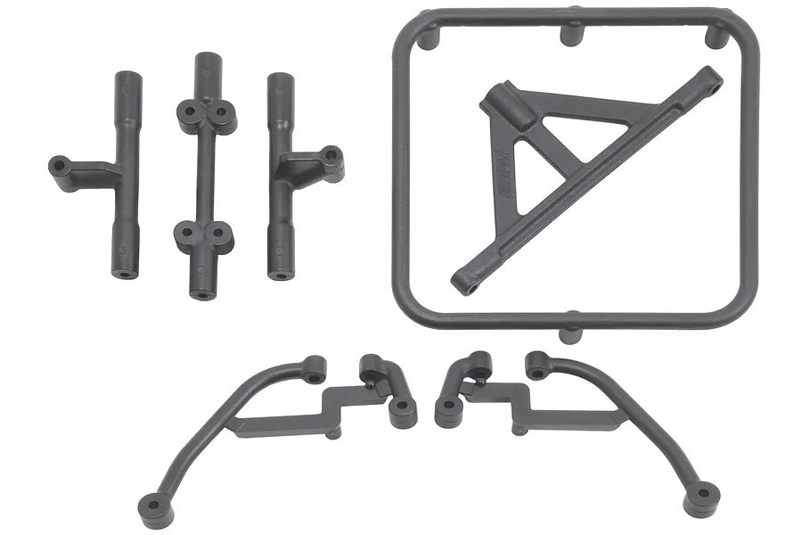 RPM Black Slash 2WD/Slash 4WD Single Spare Tyre Carrier image 13594