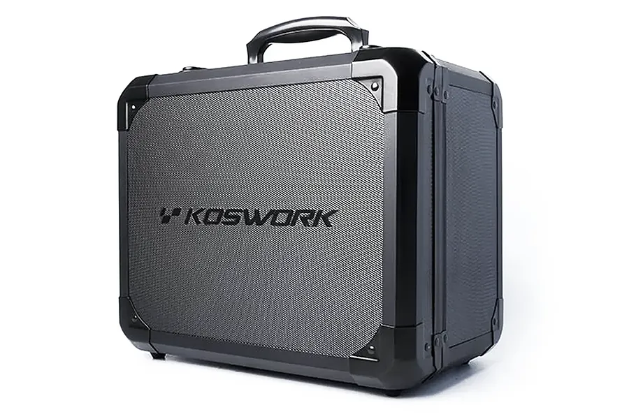 Koswork Mini V2 Aluminium Carry Case with Sanwa M17 Foam Inner - Black image 135954