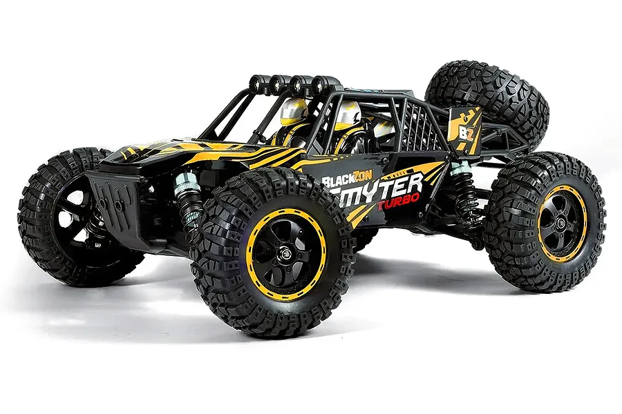BlackZon Smyter DB Turbo RC Desert Buggy Electric Brushless 4WD 1/12 Scale RTR - Yellow image 135960