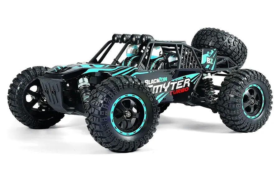 BlackZon Smyter Turbo DB RC Desert Buggy Brushless Electric 4WD 1/12 Scale RTR - Blue image 135962