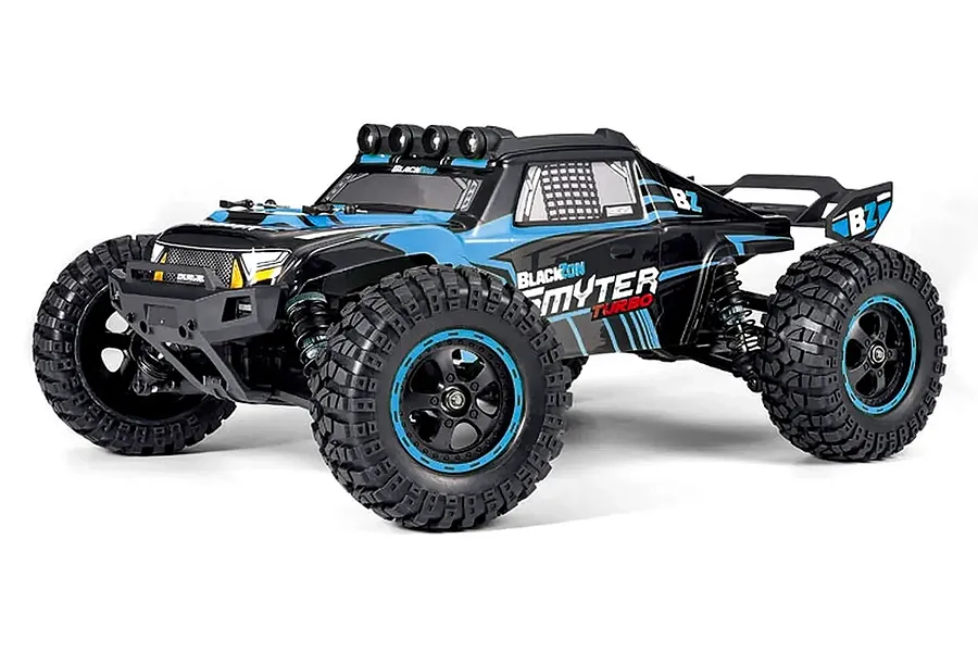 BlackZon Smyter Turbo DT RC Desert Truck Brushless Electric 4WD 1/12 Scale RTR - Blue image 135971