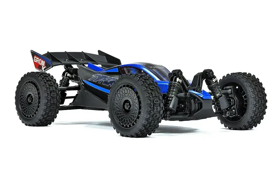 ARRMA Typhon Grom 223S BLX RC Buggy Electric Brushless 4WD 1/14 Scale RTR - Blue image 135988