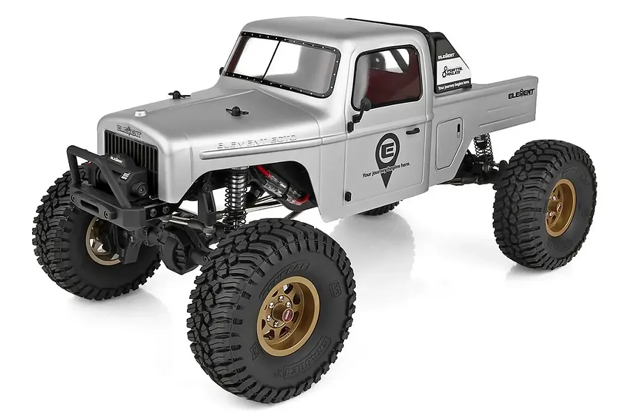 Element RC Enduro Ecto Portal RC Rock Crawler Electric 4WD 1/10 Scale RTR - Grey image 135989