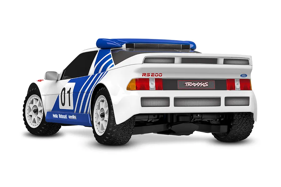 Traxxas Mini Rally VXL Ford RS200 RC Rally Car Electric Brushless 4WD 1/10 Scale RTR image 136109