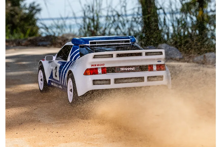 Traxxas Mini Rally VXL Ford RS200 RC Rally Car Electric Brushless 4WD 1/10 Scale RTR image 136123