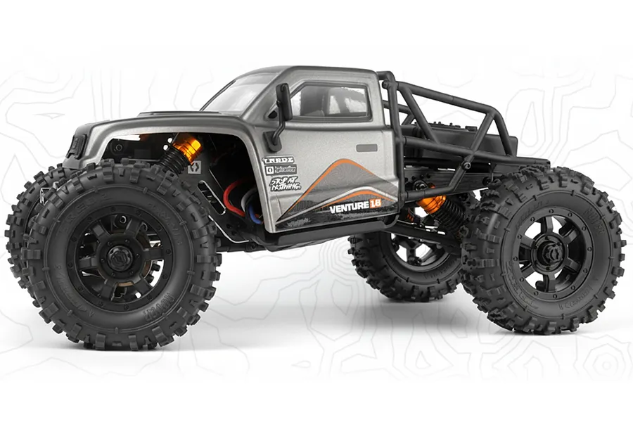 HPI Venture18 CC Flux RC Rock Crawler Electric Brushless 4WD 1/18 Scale - Grey image 136124