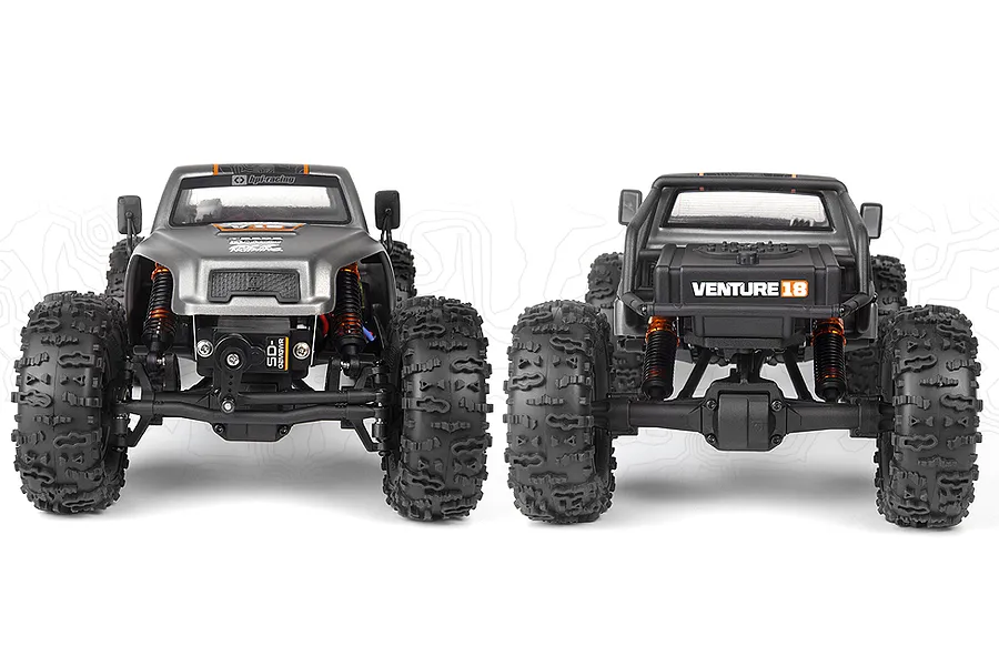 HPI Venture18 CC Flux RC Rock Crawler Electric Brushless 4WD 1/18 Scale - Grey image 136129